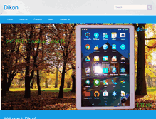 Tablet Screenshot of dikonelec.com